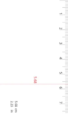 Ruler(cm,inch) android App screenshot 3